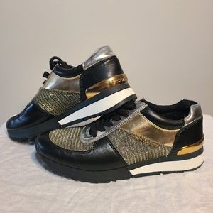 NWOT women's Michael Kors sparkle glitter sneakers